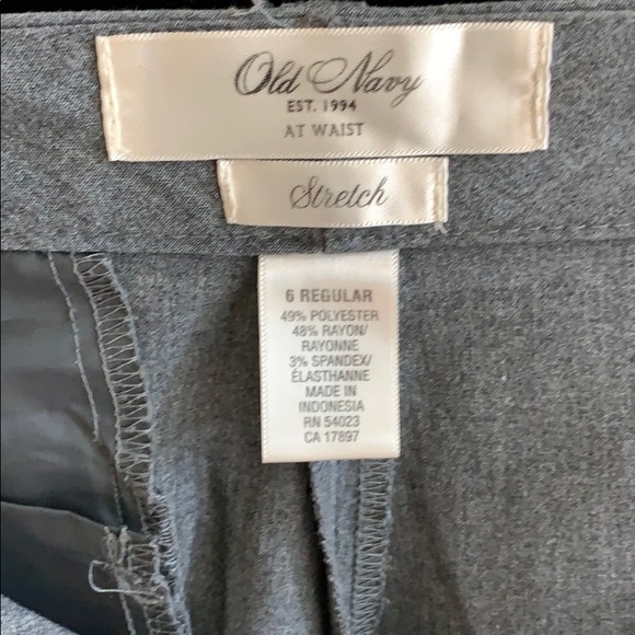 Old Navy Wide Leg Pants Size 6 Regular - Picture 6 of 6